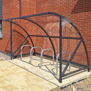 8 Cycle Shelter | Queensway - Store Fittings Direct