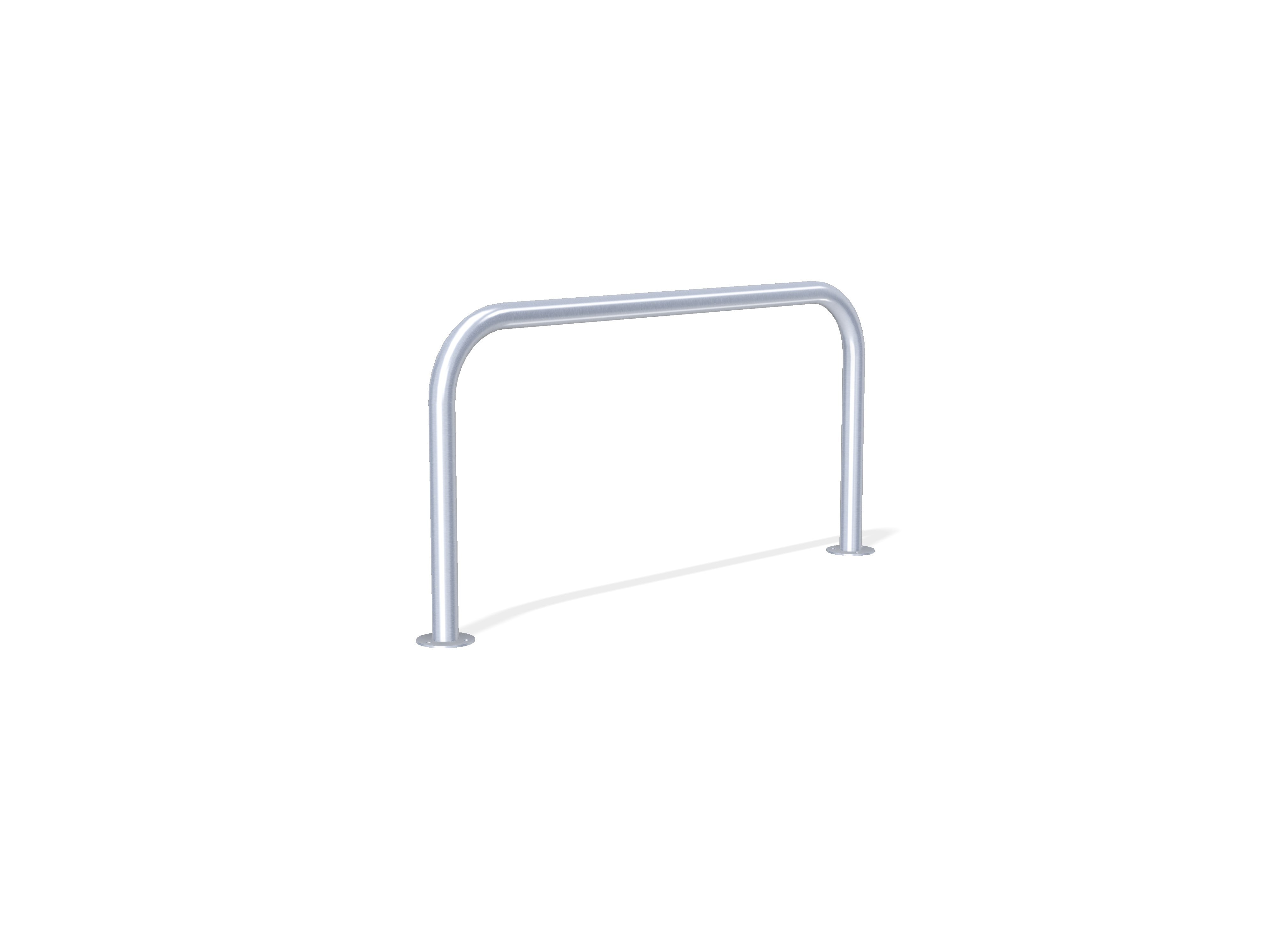 60mm Hooped Perimeter Barrier - Stainless Steel - Bolt Down