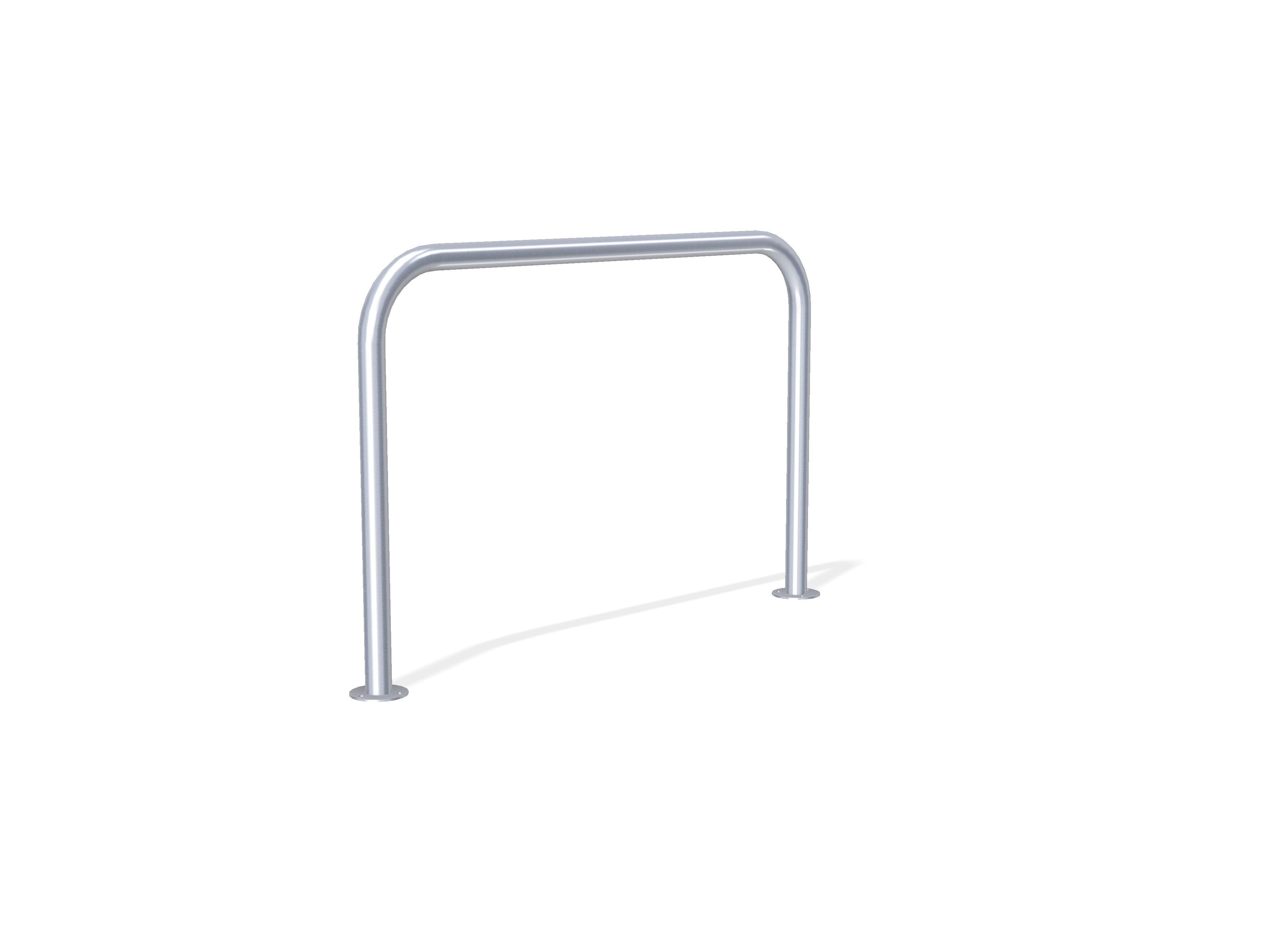 60mm Hooped Perimeter Barrier - Stainless Steel - Bolt Down