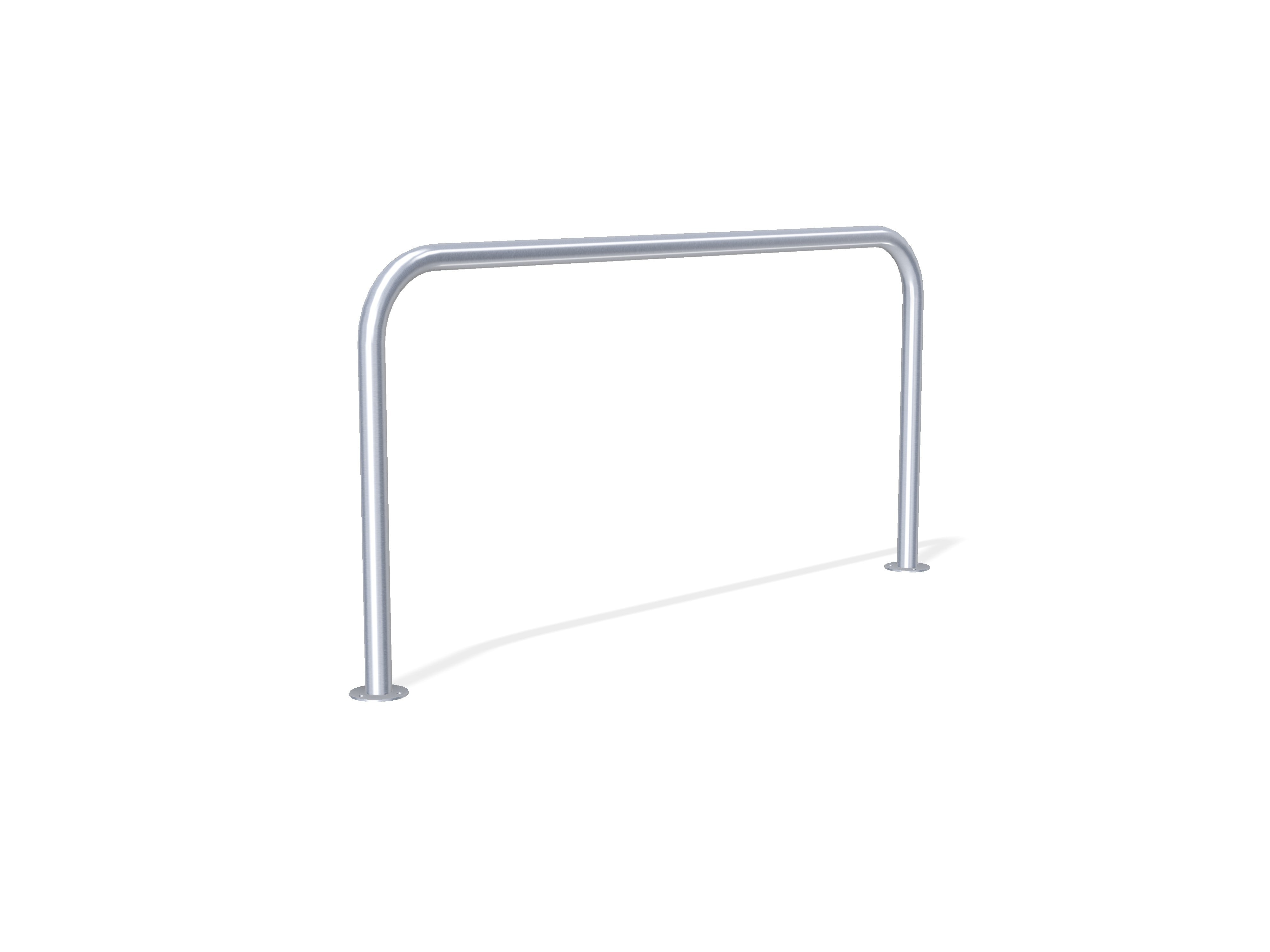 60mm Hooped Perimeter Barrier - Stainless Steel - Bolt Down
