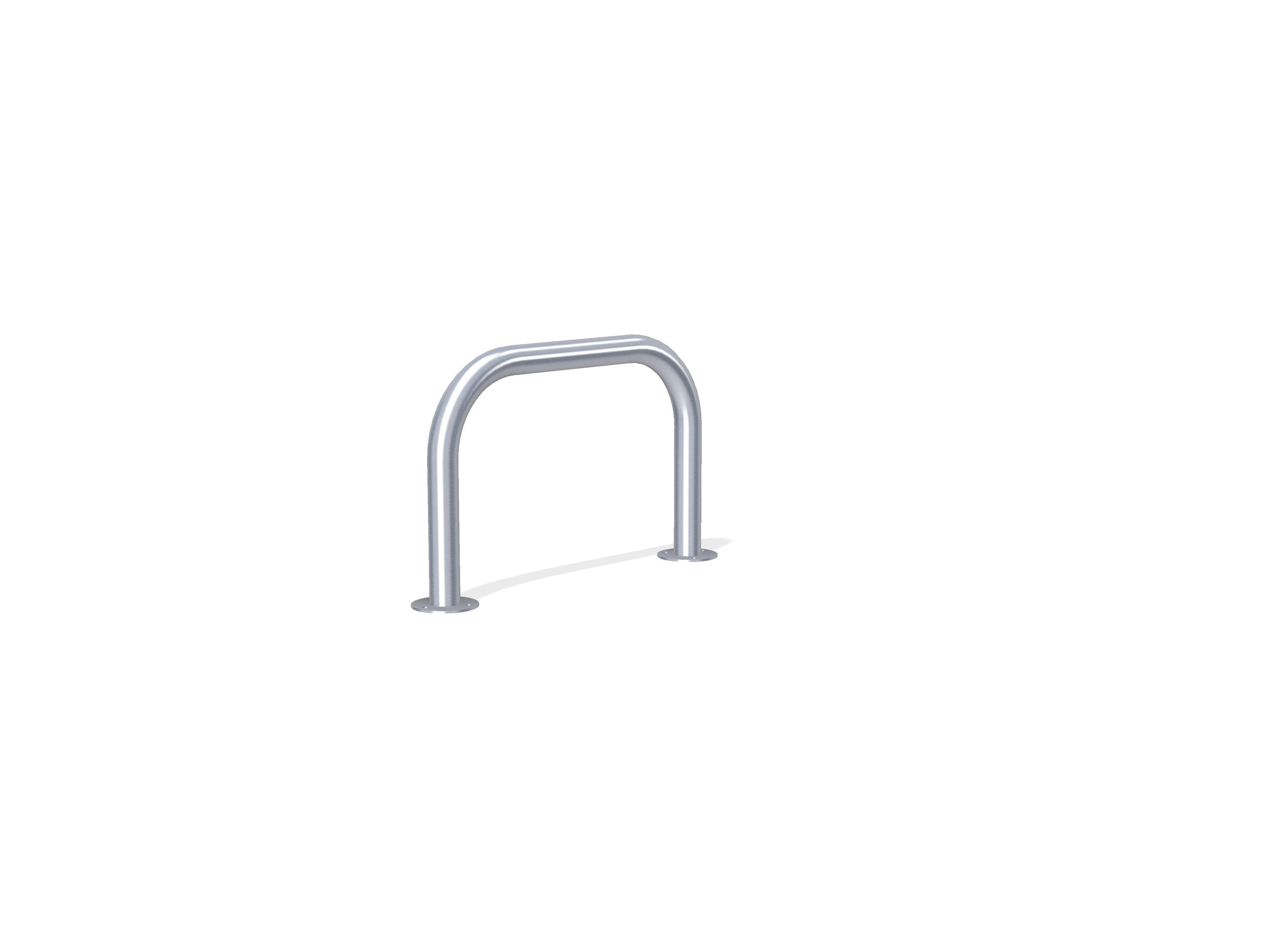 60mm Hooped Perimeter Barrier - Stainless Steel - Bolt Down