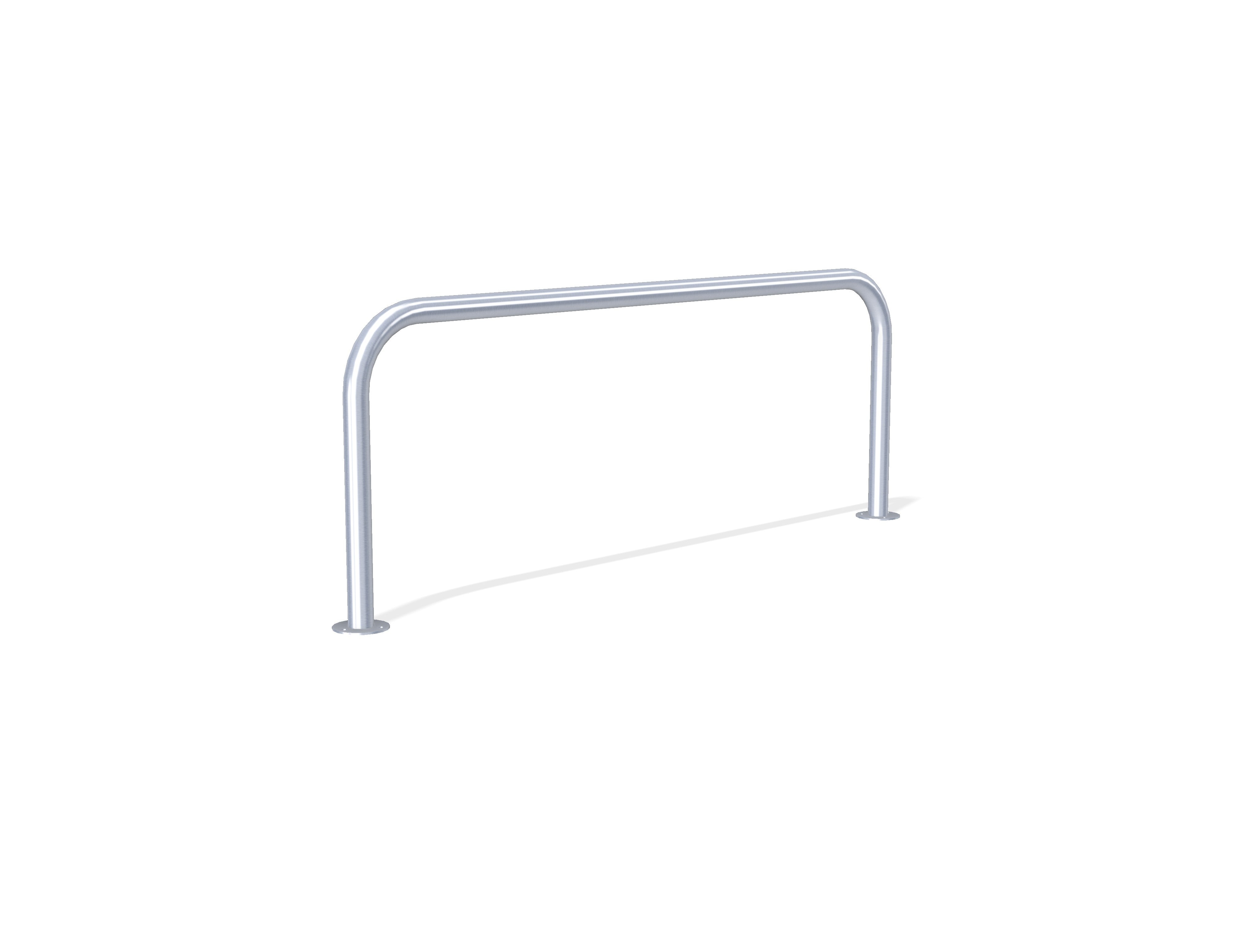 60mm Hooped Perimeter Barrier - Stainless Steel - Bolt Down