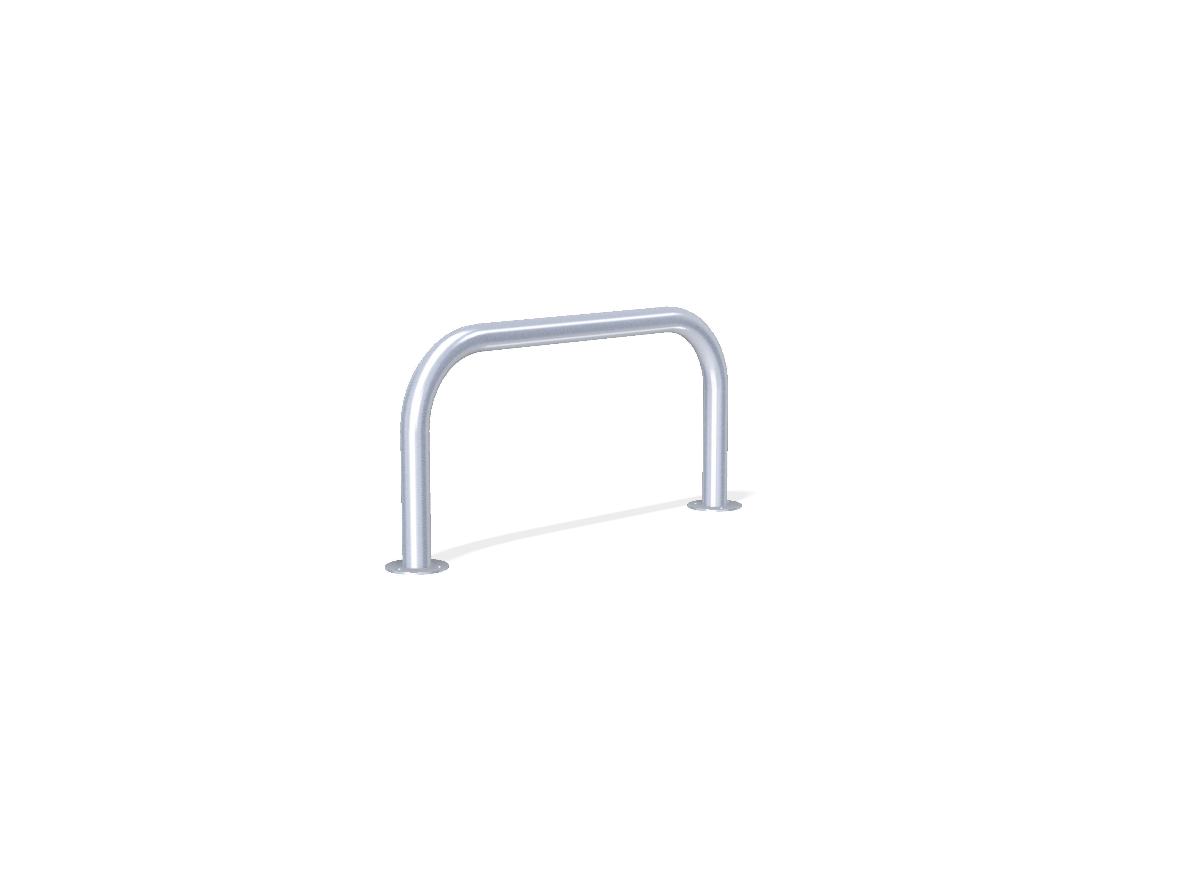 60mm Hooped Perimeter Barrier - Stainless Steel - Bolt Down