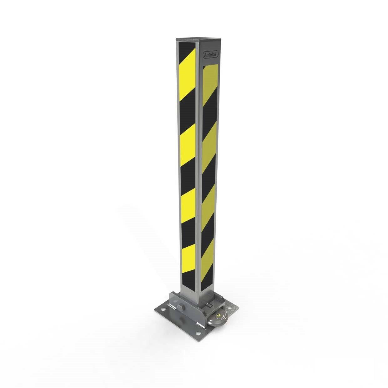 Autolok Heavy Duty Fold Down Security Post - Store Fittings Direct