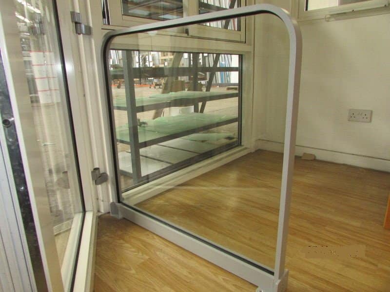 Automatic Door Safety Barrier - Floor to Floor - Store Fittings Direct