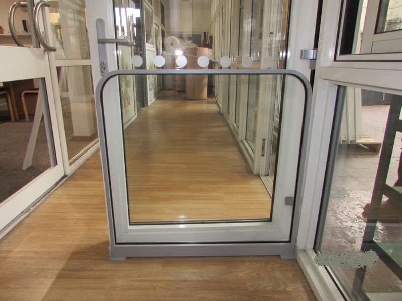 Automatic Door Safety Barrier - Floor to Floor - Store Fittings Direct