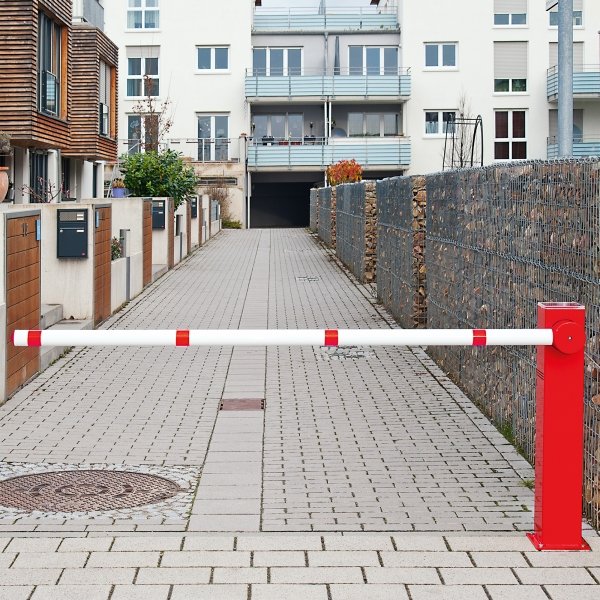 Automatic Rising Arm Barrier | Solar and Battery Operated - Store Fittings Direct