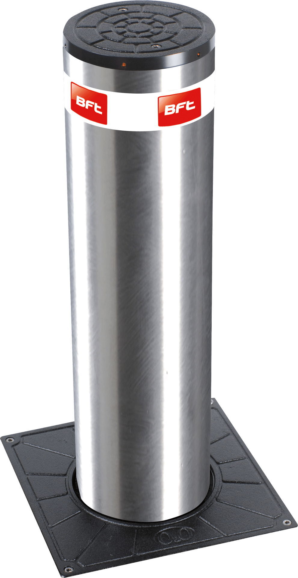 BFT Stoppy B Commercial - Electromechanical Automatic Bollard - Store Fittings Direct