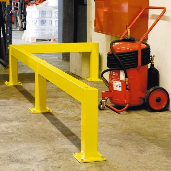 BLACK BULL HD Impact Protection Railing System - Store Fittings Direct