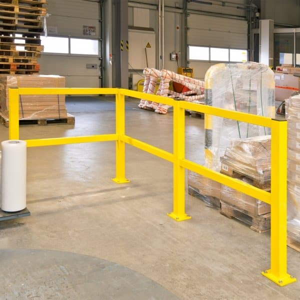 BLACK BULL MD Impact Protection Railing System - Store Fittings Direct