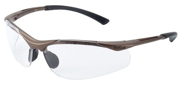 Bolle Safety Contour Platinum Glasses