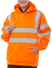 Essential Pull-Over Hi-Vis Hoodie