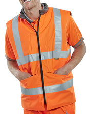 Reversible Hi-Vis Interactive Bodywarmer