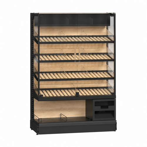 Bakery Unit with Doors – Traditional Bakery Display Unit for Retail Stores