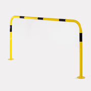 Black & Yellow Hooped Barrier | 48mm to 101mm - Store Fittings Direct