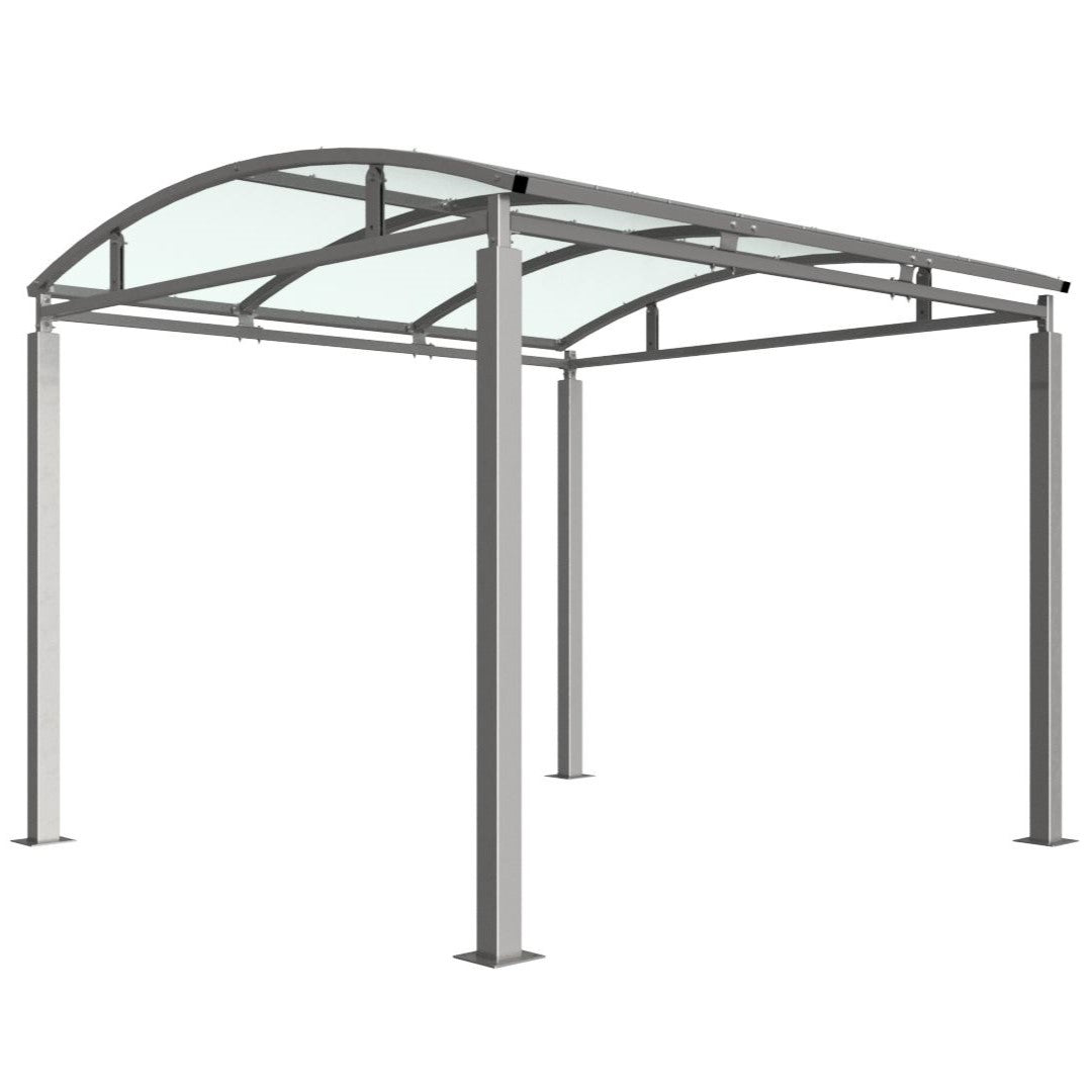 Bolton Multi Purpose Shelter - Walkway | Canopy | Waiting Shelter | School Shelter | Outside Classroom - Store Fittings Direct