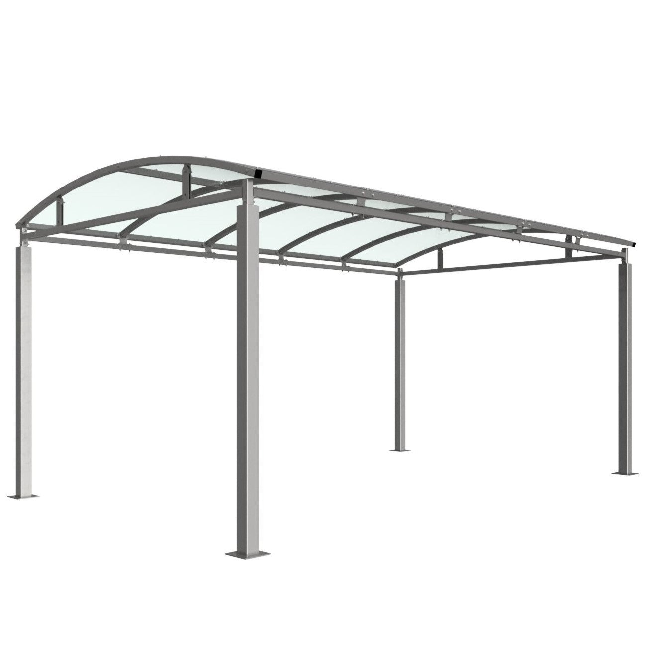 Bolton Multi Purpose Shelter - Walkway | Canopy | Waiting Shelter | School Shelter | Outside Classroom - Store Fittings Direct