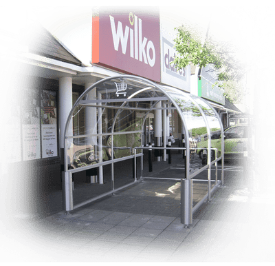 Broughton Shopping Trolley Shelter
