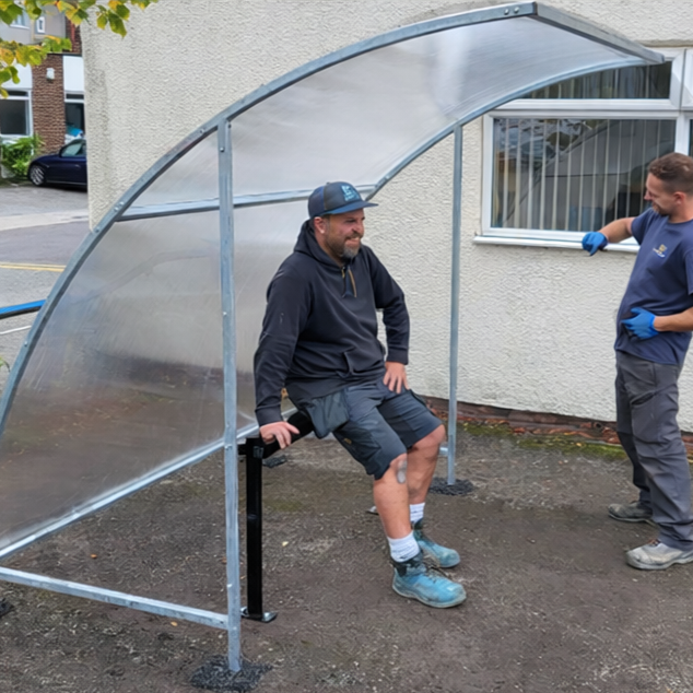 Budget Smoking Shelter Bundle - Store Fittings Direct