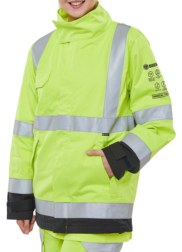 Arc Complinant Woven Hi-Vis Two-Tone Jacket