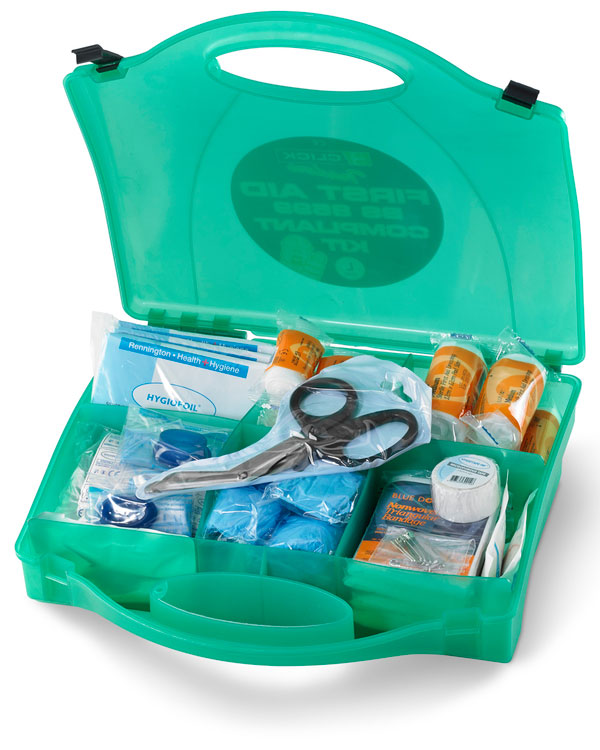 Click Medical Delta BS8599-1Small Workplace First Aid Kit