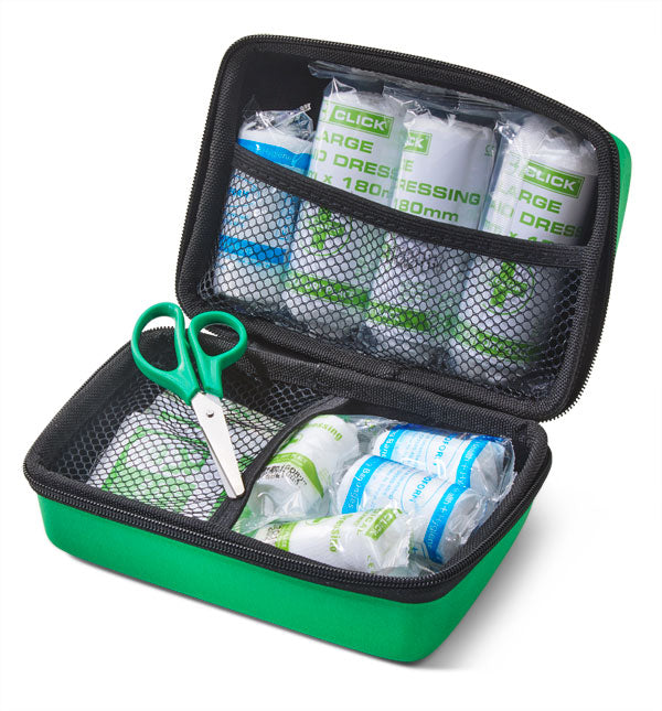 Click Medical Public Service Vehicle (PSV) First Aid Kit in Small FEVA Bag