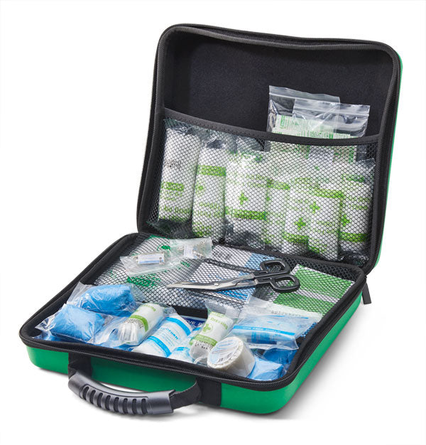 Click Medical BS8599-1 Travel First Aid Kit in Small FEVA Bag