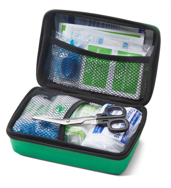 Click Medical BS8599-2 Small Travel First Aid Kit in Handy FEVA Bag