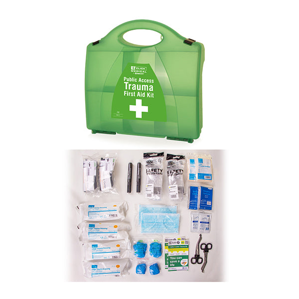 Click Medical PACT (Public Access Trauma Kit) in Bag