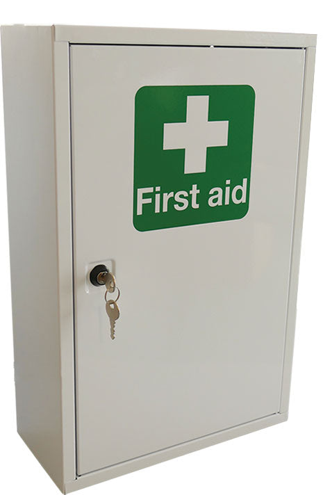 Click Medical Large First Aid Kit In Wall Cabinet Bs8599-1:2019