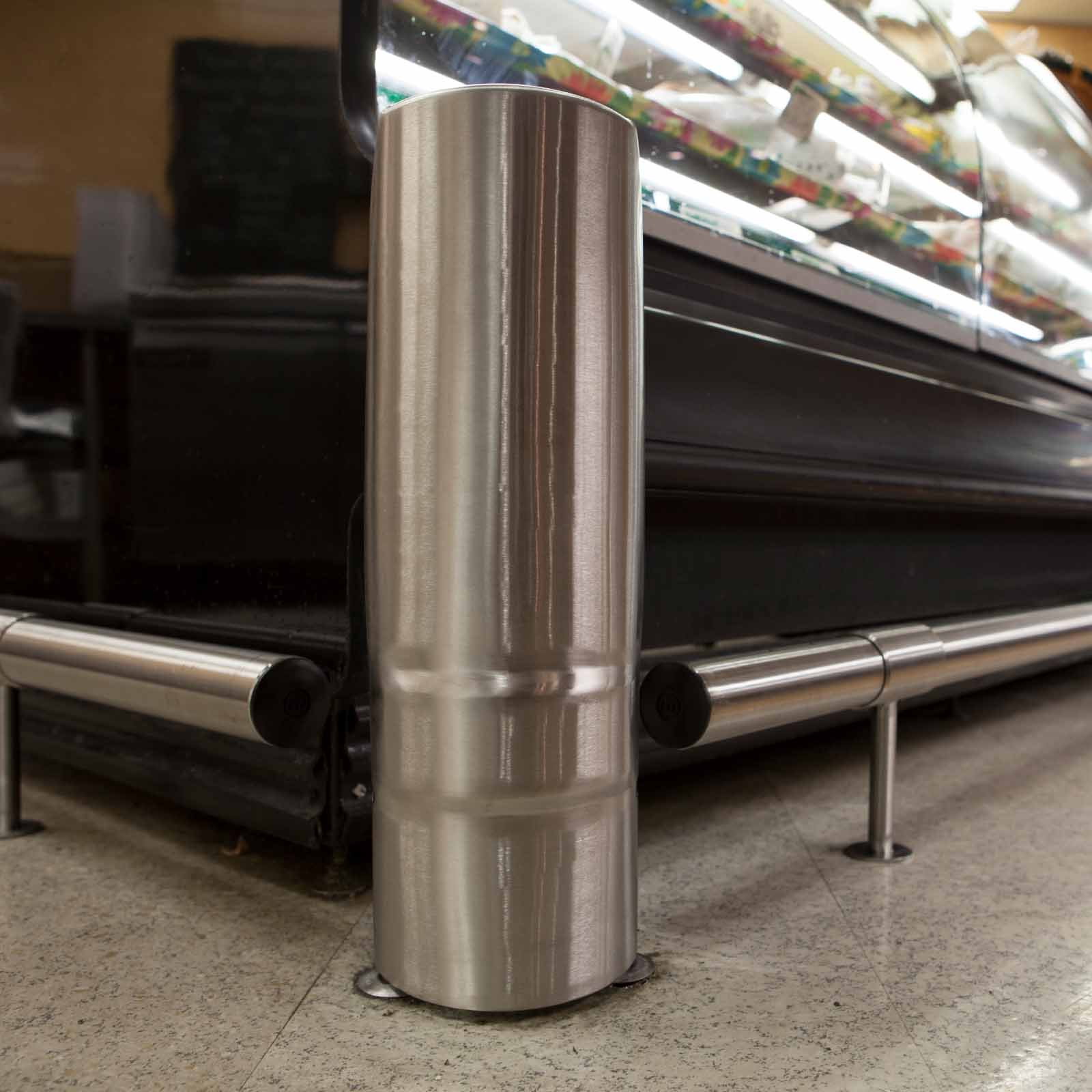 Cabinet Corner Guard | Stainless Steel - Store Fittings Direct
