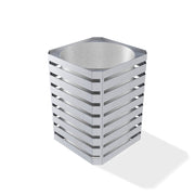 Carlton Litter Bin - Galvanised, Galv Powdercoated or Stainless Steel - Store Fittings Direct