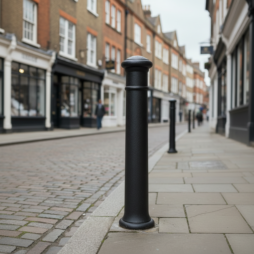 Cast Iron Manchester Bollard - Store Fittings Direct