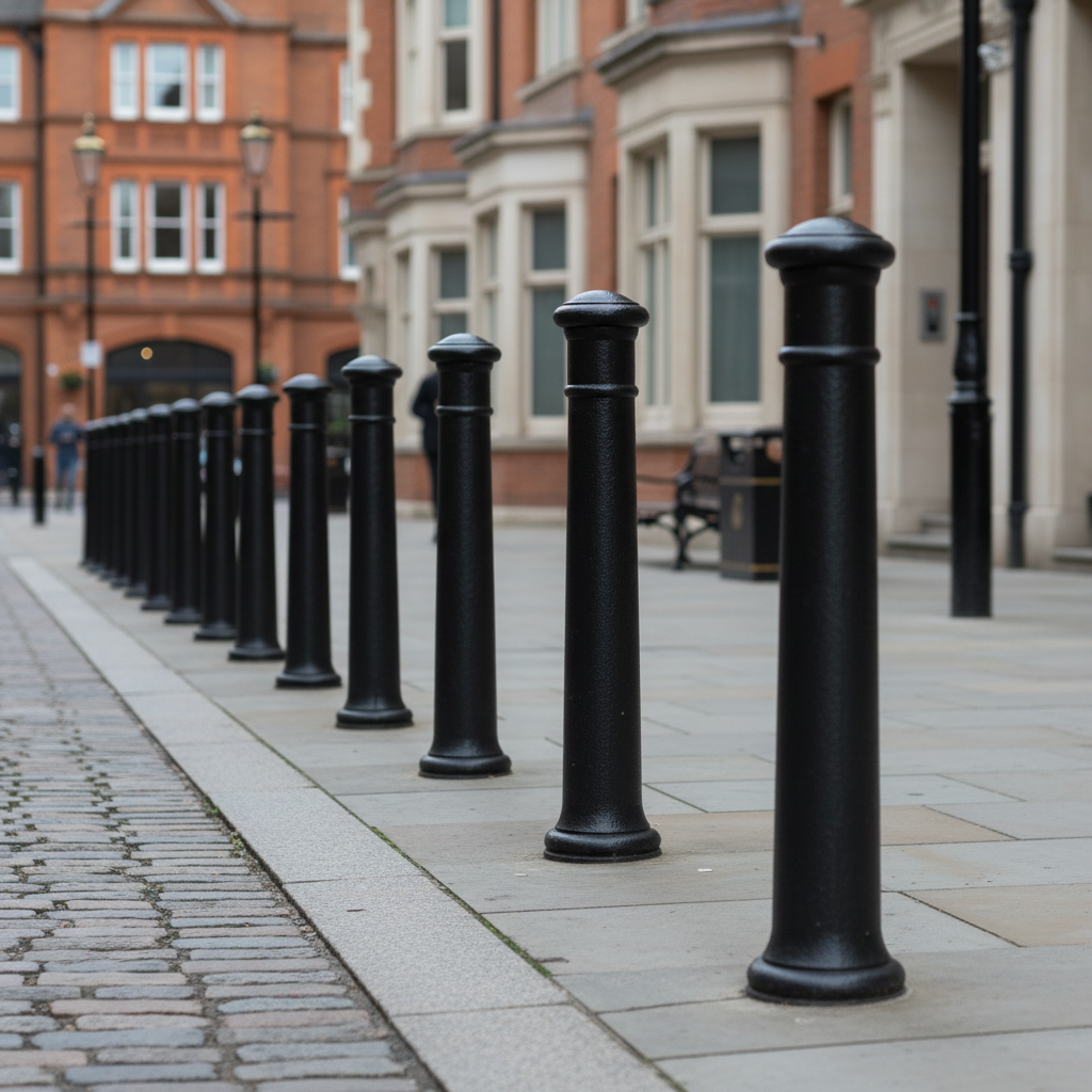 Cast Iron Manchester Bollard - Store Fittings Direct