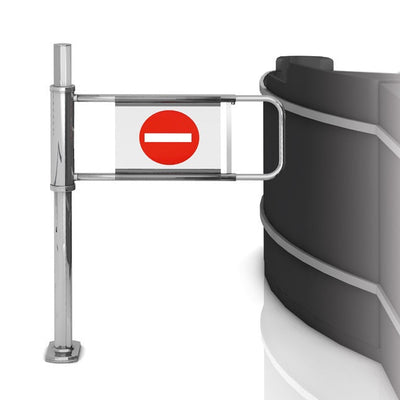 Checkout Barrier - Mechanical Checkout Swing Gate | Wanzl Secure Your Entry