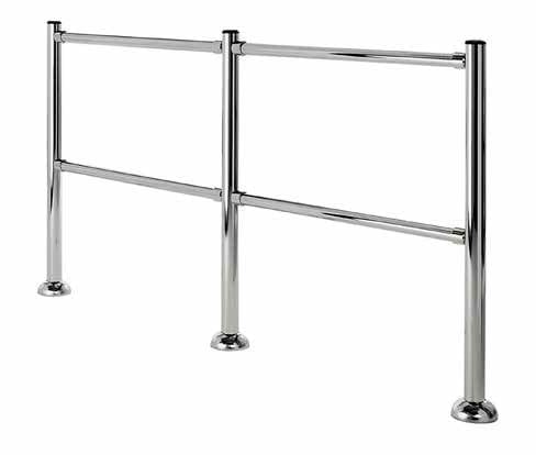 Chrome Barrier Rail