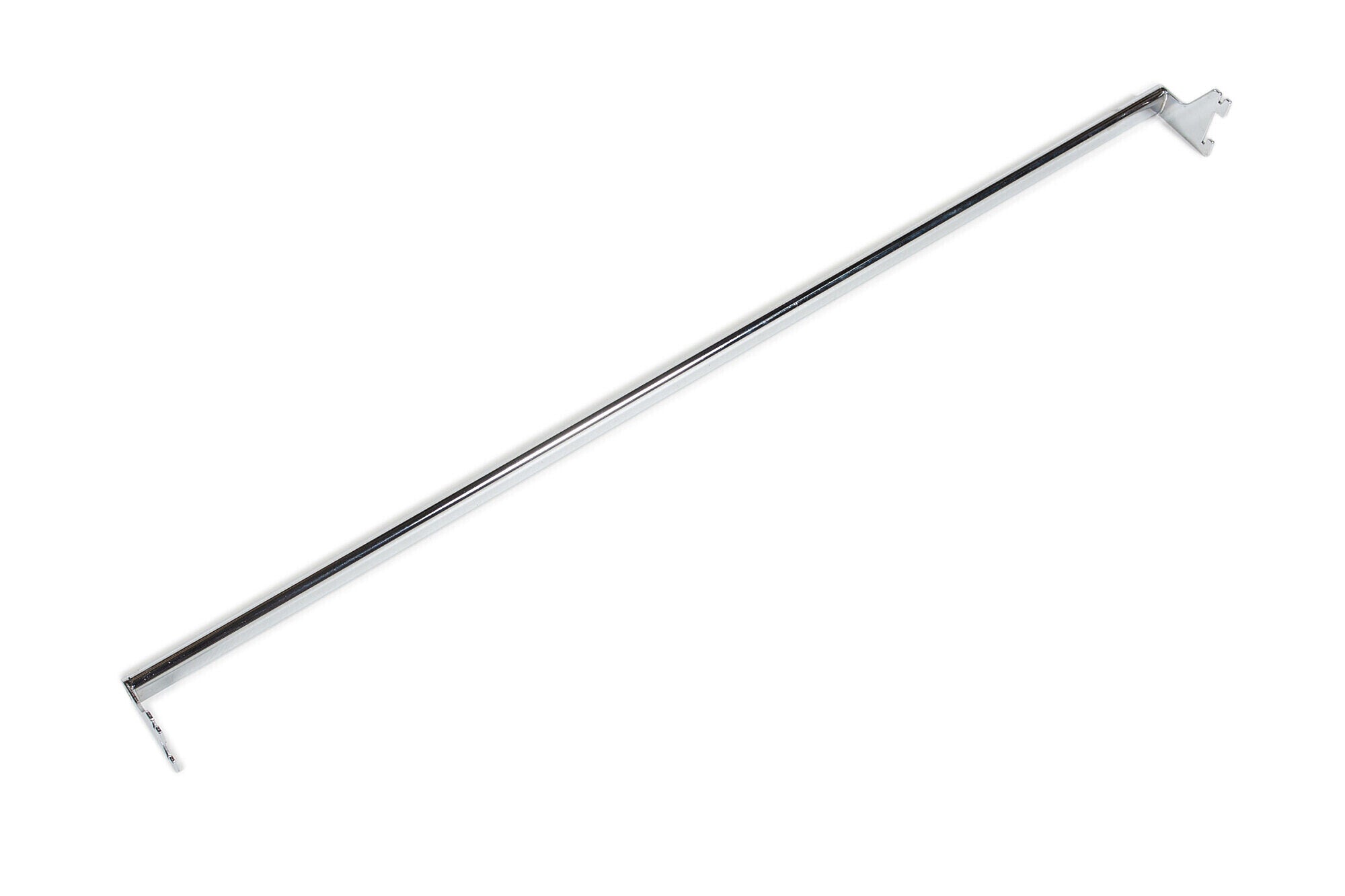 Chrome Oval Tubbed Rear Support Bar - Store Fittings Direct