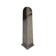 Chrome Corner Protection Post - Store Fittings Direct