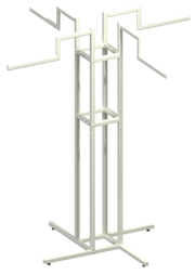 Clothing Rail - Four Arm - Store Fittings Direct