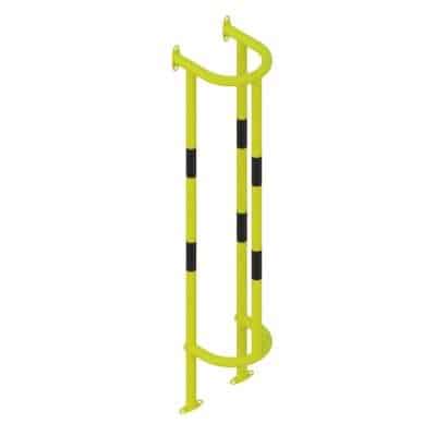 Column Post Protector | 48mm Floor and Wall Mounted - Store Fittings Direct