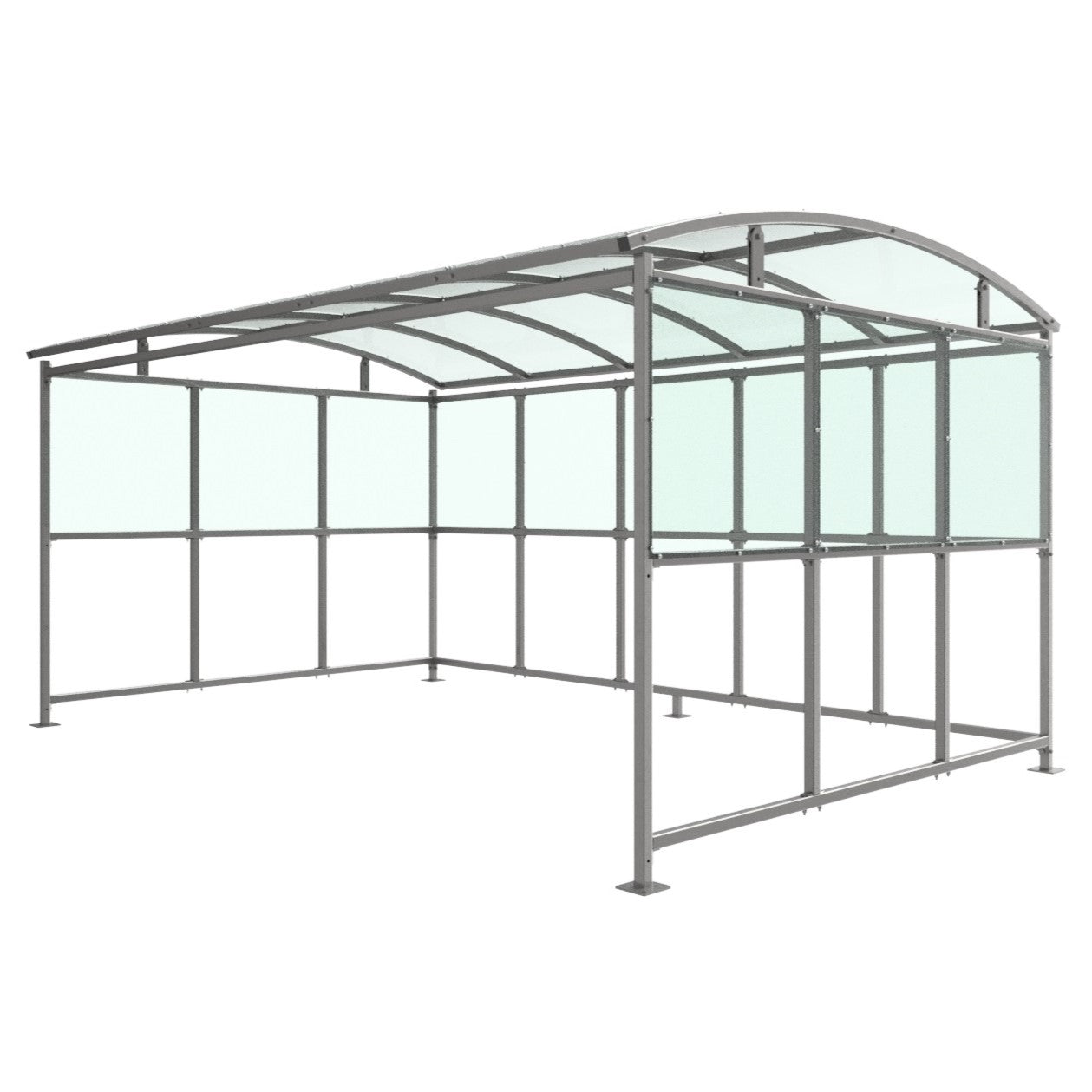 Combe Smoking Shelter - Store Fittings Direct
