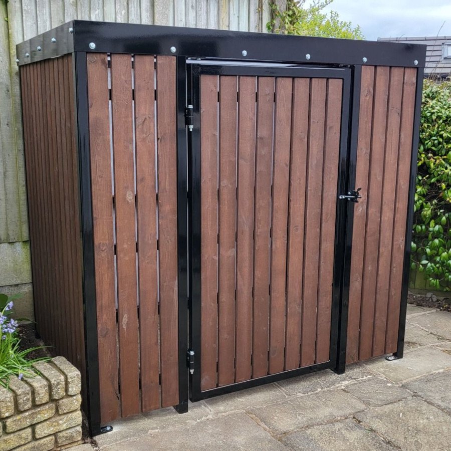 Commercial Wheelie Bin Storage Shelter | Bin Store - Store Fittings Direct