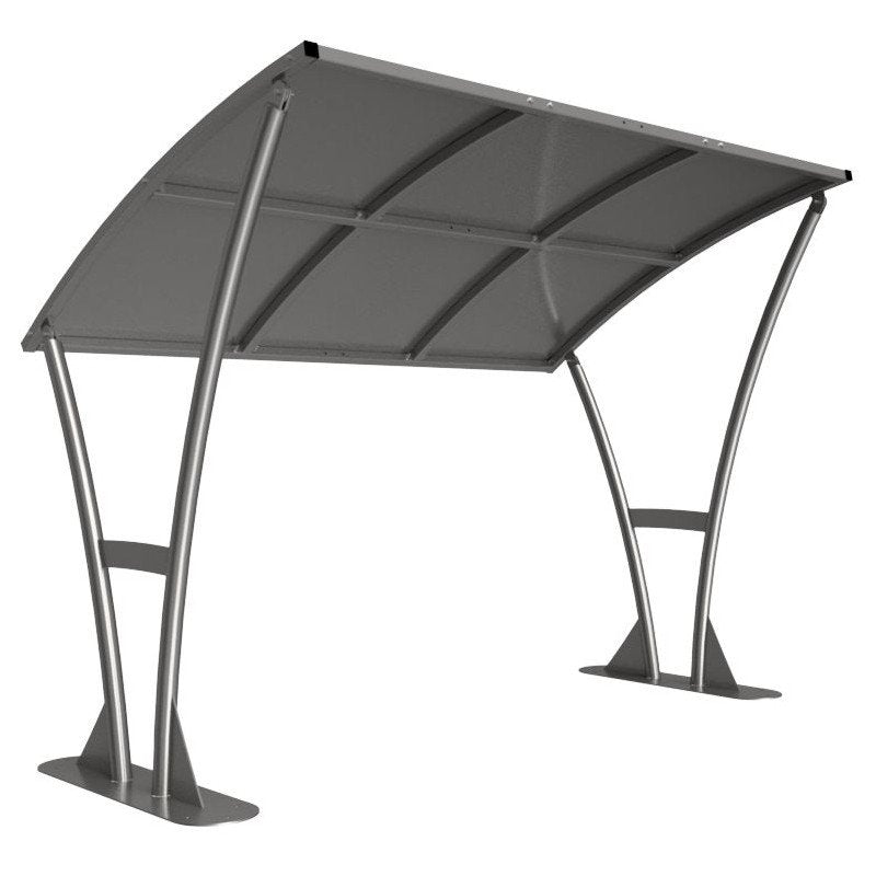 Cycle Shelter | Harby Highline with Steel Roof - Store Fittings Direct