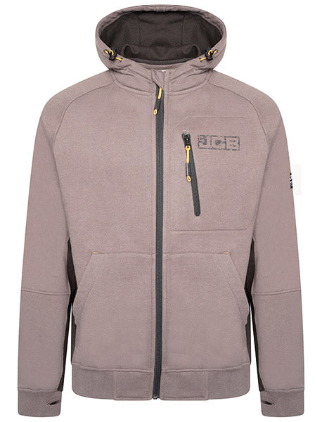 Jcb Workwear Trade Zip Thru Hoodie