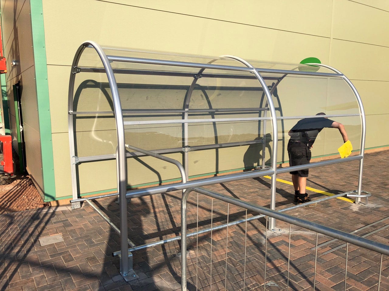 Dalby Shopping Trolley Shelters | Retail Shelter - Store Fittings Direct