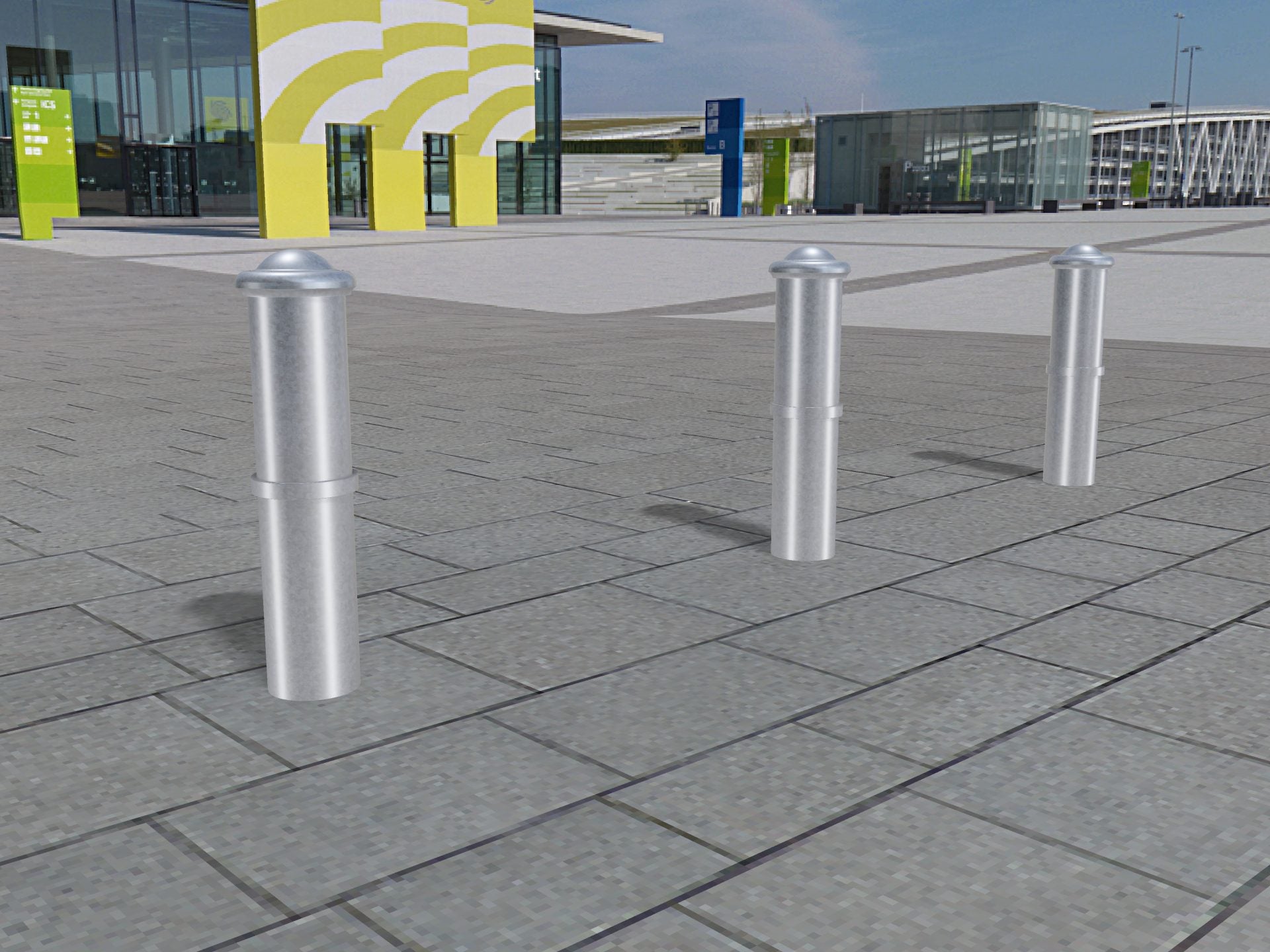 Decorative Ornamental Bollards | Ornamental Bollard GFC800 - Store Fittings Direct