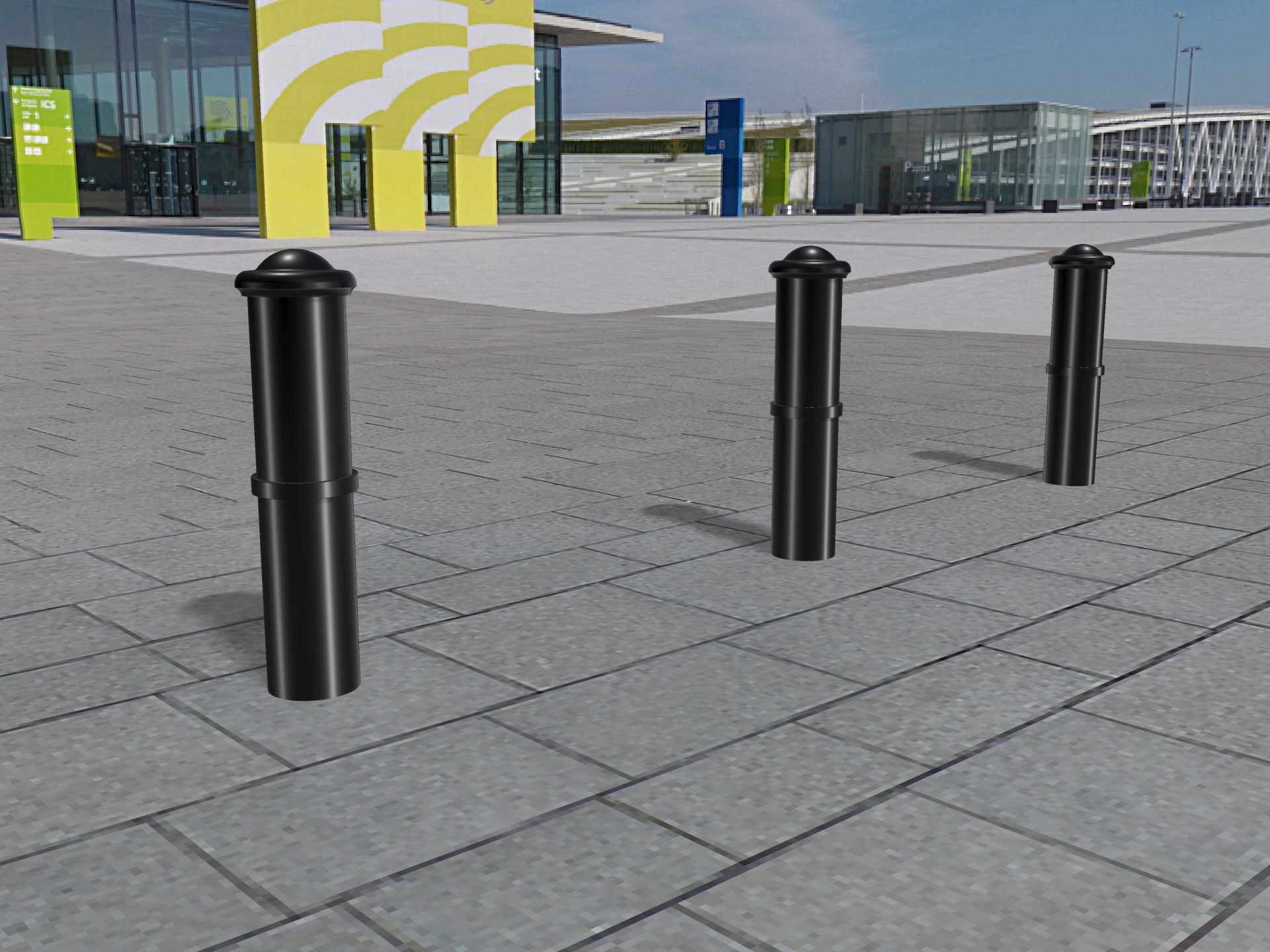 Decorative Ornamental Bollards | Ornamental Bollard GFC800 - Store Fittings Direct