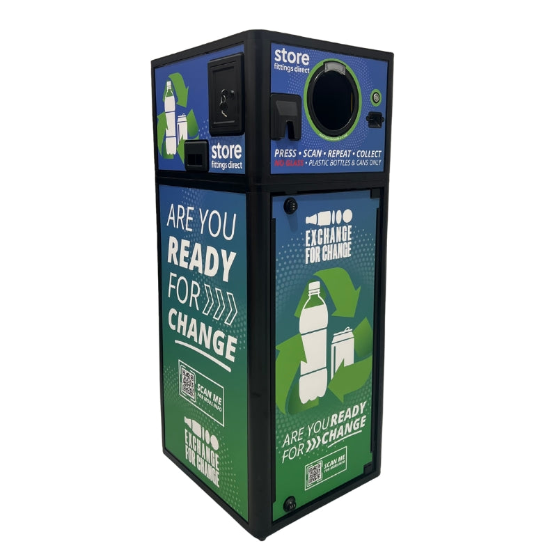 Deposit Return Machine | Compact Reverse Vending Unit | Cans & Bottles | DRS