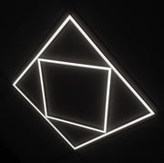 Diamond LED ceiling light panel, 8,000lm 80W