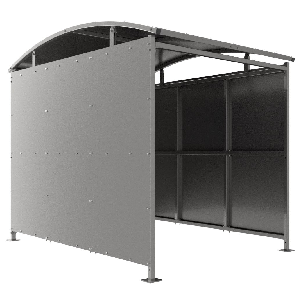 Dodford Bin Store Shelter - Store Fittings Direct